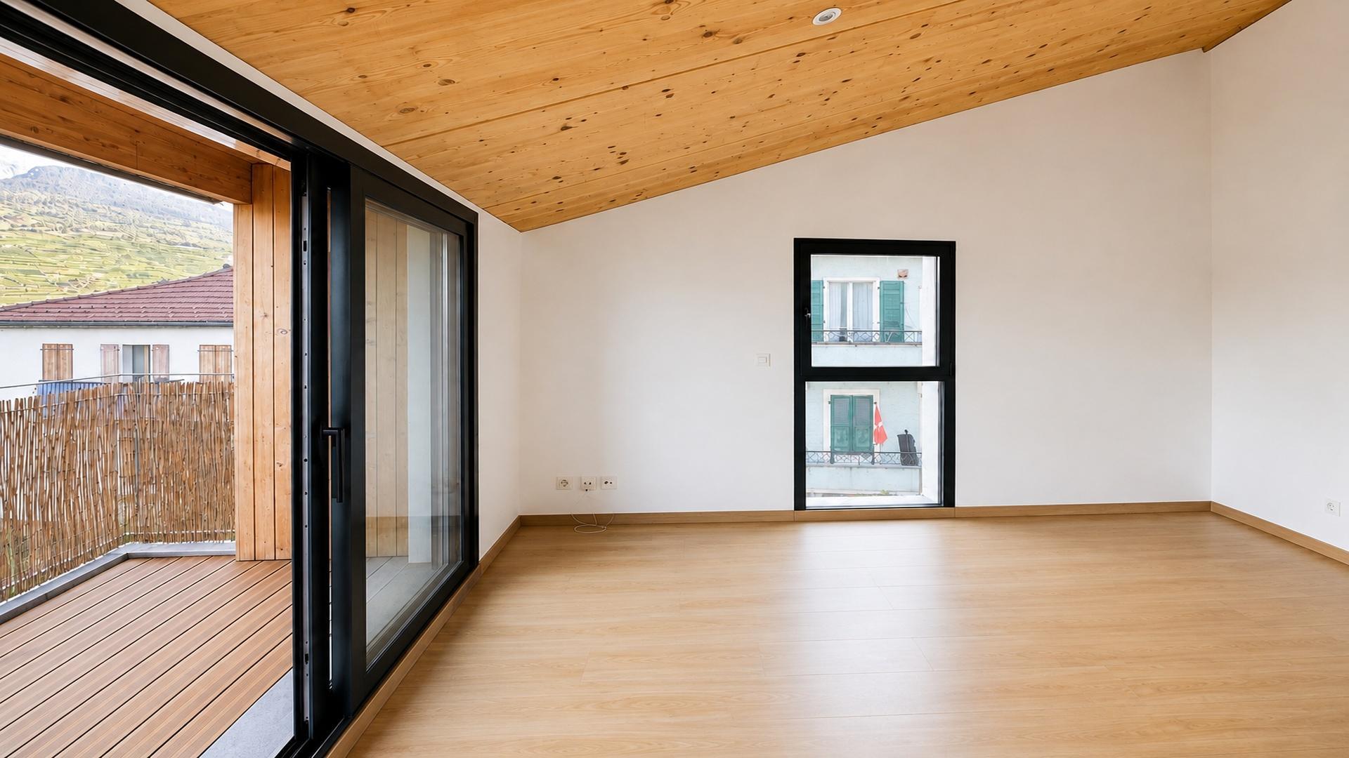 A louer 1967 Bramois Appartement 1.5 pi&egrave;ce(s)